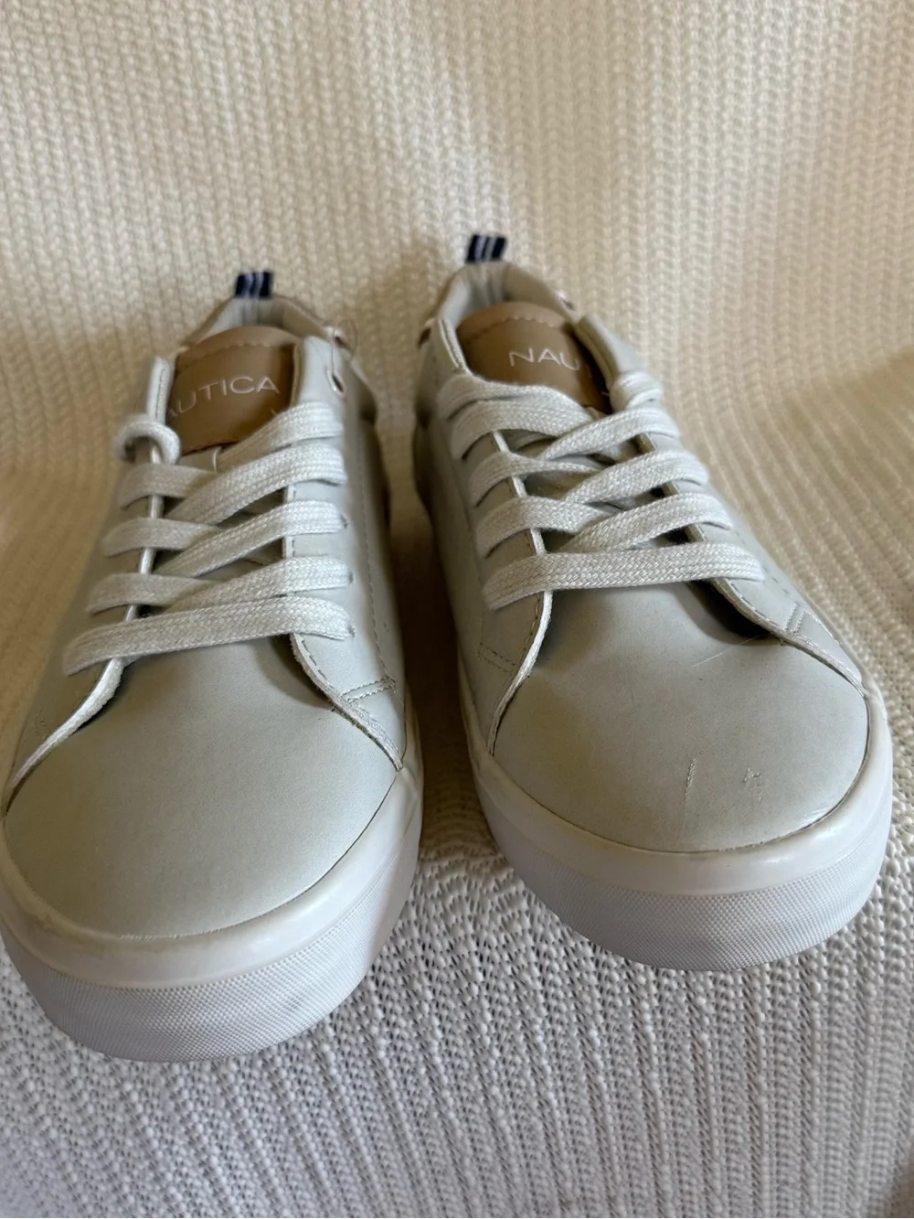 NWT Nautica Graves 3 Men’s Size 8 White Low-Top Sneakers
